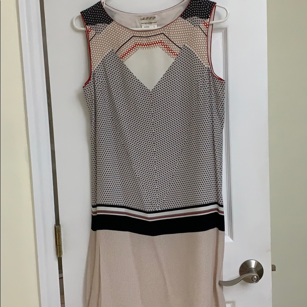 M.J.J.P Silk Patterned Dress